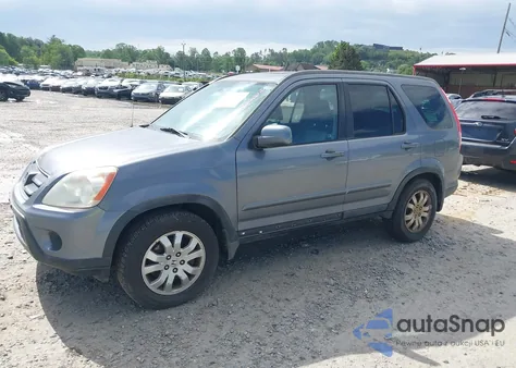 2005 Honda Cr-V Se from USA, damaged, VIN SHSRD78925U304584